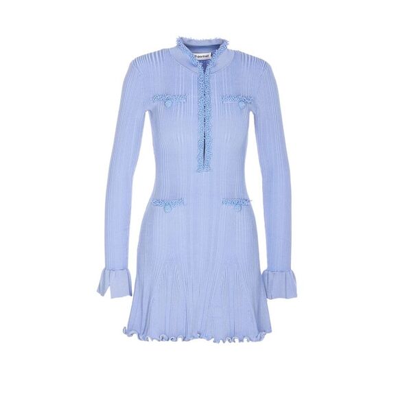 SELF-PORTRAIT Dresses & Skirts - Self Portrait Women Pearl Trim Knit Dress